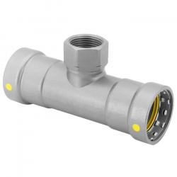 TEE 3/4 CARBON PRESS P X FPT HNBR