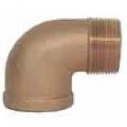 ELL 90 STREET 3/4 BRASS