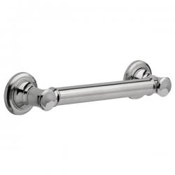 41612 12 INCH TRADITIONAL DECORATIVE ADA GRAB BAR CHROME