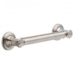 41612-SS 12 INCH TRADITIONAL DECORATIVE ADA GRAB BAR STAINLESS