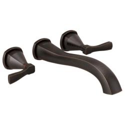 T5776-RBWL STRYKE WALL MOUNTED TUB FILLER LEVER HANDLE VENETIAN BRONZE