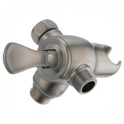 U4920-SS-PK 3-WAY SHOWER ARM DIVERTER WITH HAND SHOWER MOUNT STAINLESS