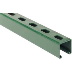 STRUT 1-5/8 X 10FT SLOTTED GREEN