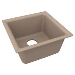 ELX1616SN0 QUARTZ LUXE SINGLE BOWL DUAL MOUNT BAR SINK SANDSTONE