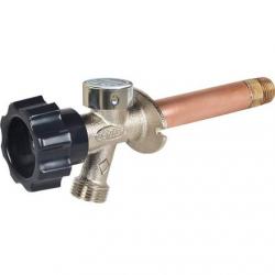 490-12 PEX 12 INCH 400 SERIES FREEZELESS WALL HYDRANT 1/2 CRIMP PEX HALF TURN OPERATION