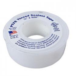 70989 MEDIUM DENSITY WHITE PTFE 1/2 INCH X 520 INCH THREAD SEALING TAPE