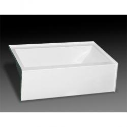MB-S-6036L BSC PURITY 60 X 36 TUB ONLY LH DRAIN BISCUIT