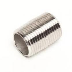 NIPPLE 1/2 X CLOSE STAINLESS 304